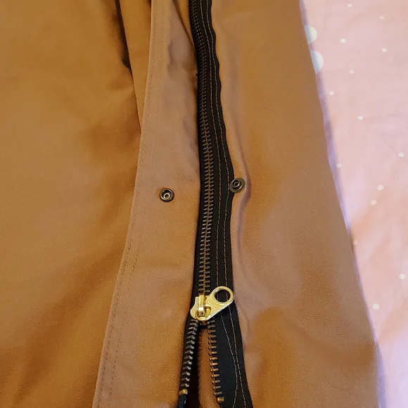 Men's Insulated Blended Duck Bib Overall Size Small Red Kap - Picture 2 of 16